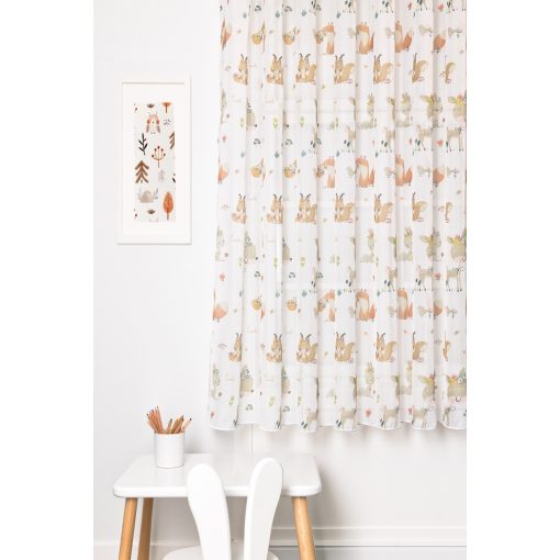 GYEREKSZOBAI függöny alapanyag Woody 180cm 