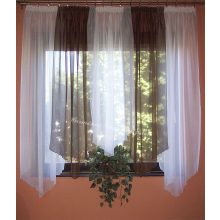 5 cakkos kész függöny 430cm széles és 178cm magas 