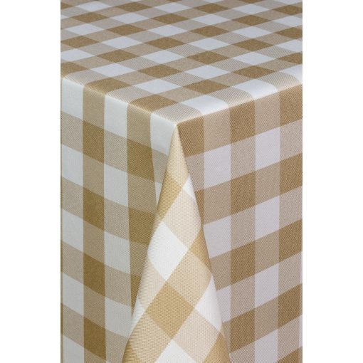 Baja teflonos drapp terítő, abrosz és dekor alapanyag 150 cm széles.