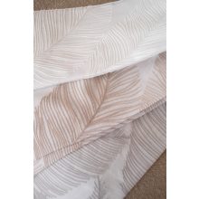 GRAVINA levél mintás hímzett függöny, 300 cm magas. 3 színben.