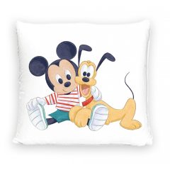 DISNEY Mickey Díszpárna huzat 40x40cm /db