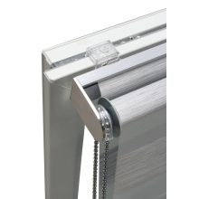 Delux prémium sávos, zebra  roló, nemesacél szerkezettel ablakra Melange színben 140 cm széles x 180 cm magas.