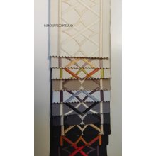 Textil bordűr 10 cm széles Szögletes motívum. 