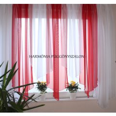 7 cakkos kész függöny 620cm széles és 175cm magas