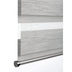   Delux prémium sávos, zebra roló, nemesacél szerkezettel  ablakra Melange színben 70 cm x 180 cm