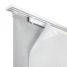 Gardinia panelkocsi tépőzáras, 60 cm széles alumínium
