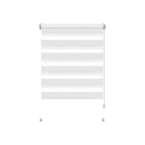 Fehér doppel roló, zebra sávroló  97 cm széles 150 cm magas  720 Classic