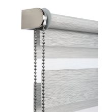 Delux prémium sávos, zebra roló, nemesacél szerkezettel ablakra Melange színben 120 cm széles x 180 cm magas.