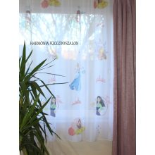 DISNEY Gyerek szobai függöny PRINCESS  készre varrt  300cm x 175 cm.