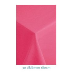   Mallorca dekor terítőnek is 30 ciklámen színű, 180 cm szélességben 30 színben rendelhető.